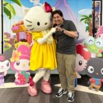Jeremy Padawer Instagram - Spending time today with our new master toy partner Sanrio / Hello Kitty! Such a great time!! @jazwares @hellokitty