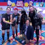 Jeremy Padawer Instagram - We run our sales meetings a little differently at Jazwares!!