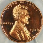 Jeremy Padawer Instagram - This is gorgeous. Pop 2 / 1938 PROOF wheat back Lincoln penny on eBay. It's spectacular. I love vintage coins. My entire life. Collected coins at age 4. My brother would take me to the flea market.