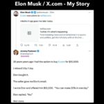 Jeremy Padawer Instagram - The day has finally come. A day in the making 25 years! Twitter.com will now point to X.com. Likely, Boring, SpaceX, Neuralink, Tesla and other key Musk assets will over time. 25+ years ago, I had an option on the x.com domain name. Here's a more detailed story, as I've reviewed my old notes. A programmer named Rob Walker owned X.com domain. I had watched it for some time. Prior, Rob owned the X.com name with other programmers (I believe). In my prior recollection, the X.com name was owned by Eric Ziegast. And, I was almost correct - that was Z.com! Another 1 letter domain name that I attempted to purchase in the late 1990's. I was an early "domainer" buying, selling generic domain names. I owned act.com and sold it in 2000 to Symantec in one of the largest domain name transactions ever (at the time). I also owned names like Uninsured.com, Schmuck.com, Jeremy.com (my first name / I continue to own that), and PacificPalisades.com (my city / still own). I sold approximately 100 one word, generic domain names. I have so many fun stories of domain names bought, sold... and some tough ones too. I tried to keep it very much above board. I felt guilty about owning JohnKennedy.com, a name that was providing 1500 hits / day, and great Amazon affiliate revenue, so I sold it to a Louisiana Congressman. John Kennedy. A colorful man to this day. It was like mining for gold. Digital, invisible gold. But, what made it especially interesting was that these names had intrinsic value. You could add links / banners and achieve a CPM with advertisers. Act.com received thousands of visits daily. It was printing money. X.com was a grail. I didn't have the money yet. A year later and I could have run with it. Rob sold the name to Elon. I'm assuming for $10,000. I reached out to Elon. Elon said, "No." And that was that! What a life. Hahahah. Entrepreneurship has been a rollercoaster. #spacex #elonmusk #boringcompany #boring #paypal #tesla