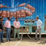 Jeremy Renner Instagram - We are one heck of a team - bringing clean water to a community in New Delhi. #Rennervations @disneyplus