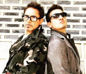 Jeremy Renner Instagram - Happy happy Birthday My brother !!! @robertdowneyjr