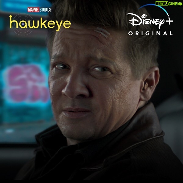 Jeremy Renner Instagram - Kick off the holidays with the first two episodes of Marvel Studios’ @HawkeyeOfficial, and start streaming on November 24 on @DisneyPlus.
