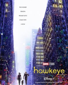 Jeremy Renner Instagram - TEASER poster art for the new HAWKEYE show @disneyplus @marvel premiering Nov 24th !!