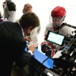 Jeremy Renner Instagram - These kids on the ice were terrific. Well done boys !! #bts Toronto, Ontario