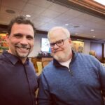 Jeremy Sisto Instagram - They say never meet your heroes @jimgaffigan