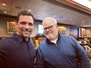 Jeremy Sisto Instagram - They say never meet your heroes  @jimgaffigan