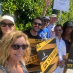 Jeri Ryan Instagram - Happy Struck Franchise Day! A great day for all of us to gather to fight for fair contracts. ✊🏼 @sagaftra #sagaftrastrong #unionstrong #1u