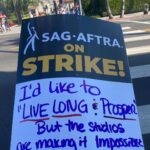 Jeri Ryan Instagram - Happy Struck Franchise Day! A great day for all of us to gather to fight for fair contracts. ✊🏼 @sagaftra #sagaftrastrong #unionstrong #1u