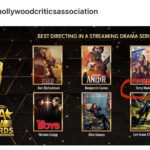 Jeri Ryan Instagram - What an honor…! Thank you for the nomination @hollywoodcriticsassociation, and congrats to @terrymatalas, @brentjspiner, @sirpatstew , and EVERYONE involved in Season 3 of #Picard! 🖖🏼 #startrekpicard