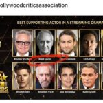 Jeri Ryan Instagram – What an honor…!
Thank you for the nomination @hollywoodcriticsassociation, and congrats to @terrymatalas, @brentjspiner, @sirpatstew , and EVERYONE involved in Season 3 of #Picard! 🖖🏼 #startrekpicard