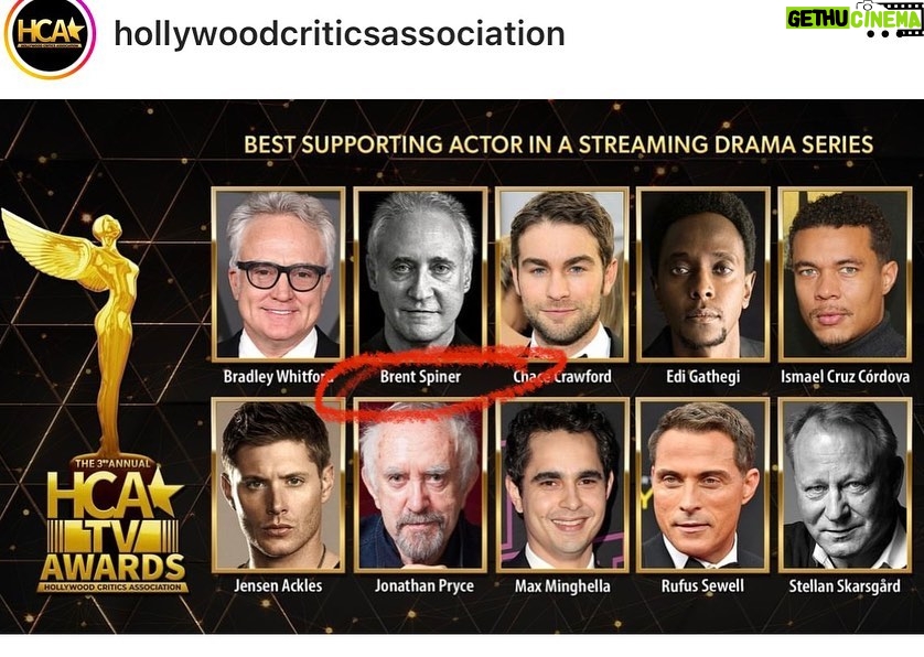 Jeri Ryan Instagram - What an honor…! Thank you for the nomination @hollywoodcriticsassociation, and congrats to @terrymatalas, @brentjspiner, @sirpatstew , and EVERYONE involved in Season 3 of #Picard! 🖖🏼 #startrekpicard