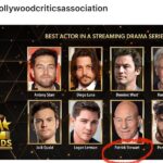 Jeri Ryan Instagram – What an honor…!
Thank you for the nomination @hollywoodcriticsassociation, and congrats to @terrymatalas, @brentjspiner, @sirpatstew , and EVERYONE involved in Season 3 of #Picard! 🖖🏼 #startrekpicard