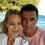 Jeri Ryan Instagram - Happy Anniversary to us! 16 years and I’d do it all over again.❤️ I love you, My Boyfriend. ❤️ @chefeme