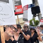 Jeri Ryan Instagram - Another day on the picket lines with these awesome #startrekpicard folks! #sagaftra #wgastrong #1u #unionstrong