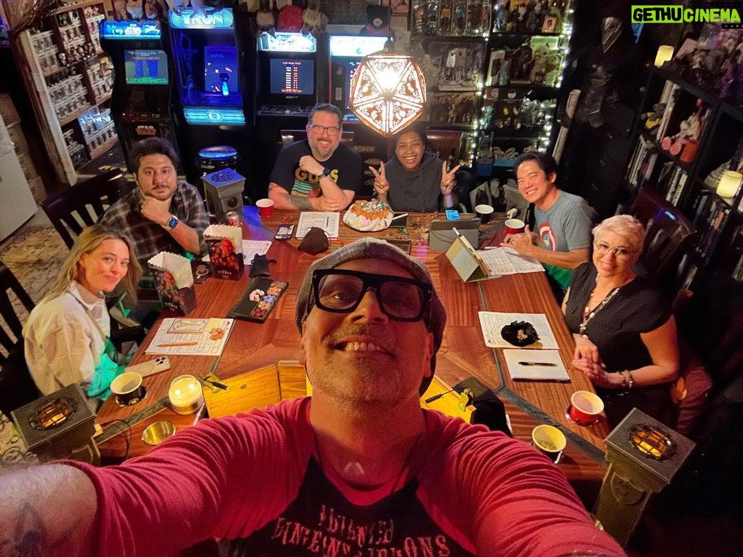 Jeri Ryan - 20.5K Likes - @tstashwick had a bunch of our Picard peeps over for my first ever D&D adventure last night. And let me tell you, that nerd goes ALL IN. Multiple fog machines, custom table, voice-changing microphone…ALL THE THINGS. Thank you, Todd, for creating such an incredible experience, and for being so patient with a reluctant newbie! @terrymatalas @silviknight @micaburton @cwmonfette @mattokumura