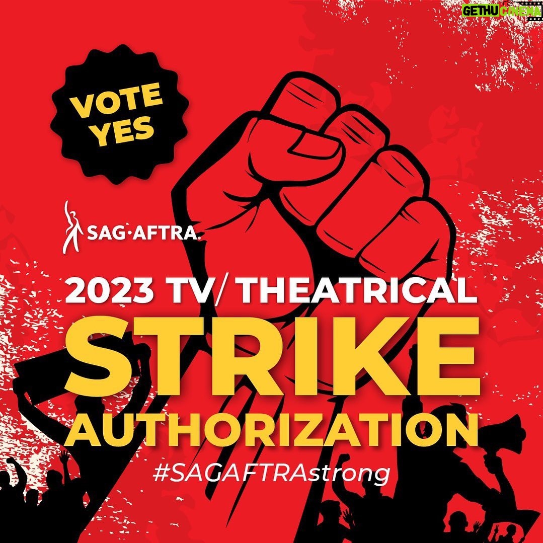 Jeri Ryan Instagram - Vote YES!!! We are facing unprecedented threats to working actors from AI and the entire streaming model which has overtaken our industry. THIS is the way to show that we are united in this fight to protect each other. ✊🏼 #sagaftra #unionstrong #1u Posted @withregram • @sagaftra SAG-AFTRA National Board Unanimously Agrees To Send Authorization Vote To Members. Read more at the link in bio.