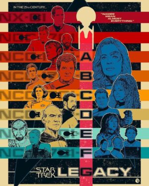 Jeri Ryan Instagram - Ok, this is pretty extraordinary…
Poster in support of #startreklegacy by @jjlendl 🖖🏼👏🏼👍🏼👏🏼🖖🏼