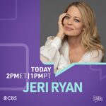Jeri Ryan Instagram - Had a fun time hanging out on “The Talk”! Catch it today at 2ET/1PT on CBS. @thetalkcbs
