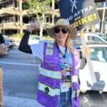 Jeri Ryan Instagram – DAY 110, Halloween shenanigans on the picket line. BEST surprise to see someone dressed as ME ON STRIKE. 🤣 (@aelynnnikole you absolutely nailed it!) So much strength and solidarity there — thank you @iatse for showing up in force again! 
This isn’t over.  Let’s all KEEP SHOWING UP and show the AMPTP that we stand with our NegCom and with each other!
One day liner.
One day stronger.
AS LONG AS IT FUCKING TAKES. ✊🏼
@sagaftra #sagaftrastrong #sagaftrastrike #power2performers #sagaftrachallenge