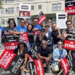 Jeri Ryan Instagram - Another day on the picket lines with these awesome #startrekpicard folks! #sagaftra #wgastrong #1u #unionstrong