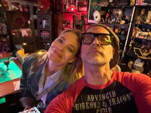 Jeri Ryan Instagram - @tstashwick had a bunch of our Picard peeps over for my first ever D&D adventure last night. And let me tell you, that nerd goes ALL IN. Multiple fog machines, custom table, voice-changing microphone…ALL THE THINGS. Thank you, Todd, for creating such an incredible experience, and for being so patient with a reluctant newbie! @terrymatalas @silviknight @micaburton @cwmonfette @mattokumura