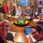 Jeri Ryan Instagram - @tstashwick had a bunch of our Picard peeps over for my first ever D&D adventure last night. And let me tell you, that nerd goes ALL IN. Multiple fog machines, custom table, voice-changing microphone…ALL THE THINGS. Thank you, Todd, for creating such an incredible experience, and for being so patient with a reluctant newbie! @terrymatalas @silviknight @micaburton @cwmonfette @mattokumura