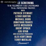 Jeri Ryan Instagram - I don’t know, seems like a big deal maybe…? 🖖🏼 @startrekonpplus In @IMAX on April 19 only, see the final two episodes of #StarTrekPicard back to back, plus a livestreamed Q&A with members of the cast! Seats available starting Wednesday at 10am PT.