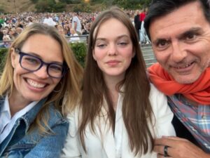 Jeri Ryan Instagram - Fun night celebrating the 4th at the @hollywoodbowl last night! ❤️🇺🇸🎆