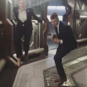 Jes Macallan Instagram - In the midst of organizing some exciting travel to reunite with some Legends fam, I received the news that our beloved little @cw_legendsoftomorrow was finished. I hate goodbyes and I certainly can’t find the words to express what this show has meant to me and so many others… so I won’t try to find words. Instead, here are the first pics in my camera roll I ever took on set… and the last. Thank you to all involved… what a ride. 2017-2022… I will cherish those memories forever. Legends never die. 💙💙💙