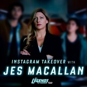 Jes Macallan Instagram - Legends is HERE. Don’t miss the premiere of @cw_legendsoftomorrow airing tonight at 8/7c on @thecw 🎈