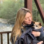 Jes Macallan Instagram - To my beautiful, courageous, little lion heart. My little “pow pow”. My Baci bean. My little Choochy. My Bacini weeny. My best friend. It has been 12 days, 2 hours, and 7 minutes since you took your last breath in my arms. My heart is completely broken and I am lost without you. The only solace and strength I hold onto was that you lived an amazing life and we had a hell of an amazing adventure together. From the moment I saw you as a teeny tiny 8 week old puppy at that flea market in the trunk of that horrible persons car in Milan, Italy... I took you from him and promised I would protect you and take care of you until your very last breath. I had no money and no plan... but I knew we could get through anything if we had each other. Who knew that you would be the one that ended up protecting me. Some EIGHTEEN YEARS later here you were, wise but weak after all of our adventures together... after all of our moves, career changes, life changes, relationship changes, heartbreaks, hardships, wins and losses, celebrations and successes and all the laughter and kisses and cuddles... you told me you were ready to cross the rainbow bridge. So we went to the beach, we went to your favorite river, we laid in the sun, you slept in my arms, and we ate cheeseburgers and turkey sandwiches till we burst. As I knew you would... you fought till the end... but your little body couldn’t keep up with your giant heart. Thank you for letting me be your person and for teaching me all of the things you did. You touched so many people and it feels as though a giant book of chapters and chapters of my life has closed. I promise to keep growing and learning and to keep the same promise for your furry brother and sister. They will be safe until their last breath. You are my hero and you were a warrior... my darling little Baci. Ci vediamo dopo amore mio. Ti amo per sempre. I love you always. #heartbroken #smilingthroughtears #furevermybestfriend #mygirl #womansbestfriend #runandplayfreeofpainontherainbowbridge #Bacibean