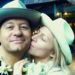 Jes Macallan Instagram - Happy Birthday, My love. My heart. My best friend. My traveling buddy. My dining companion. My cuddler. My sentence finisher. @mrnicbishop You are my world, and my most favorite cheek to kiss. Thank you for being born and finding me and choosing me be your life adventure partner. Through ups and downs and sideways-es(?) I count my lucky stars everyday to have such a full heart. Thank you for our little life. I love you, you handsome devil. #thatlastpicturethough #stevemcqueenwho #mine