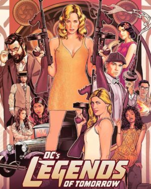 Jes Macallan Instagram - And just like that… LOT hit 100 episodes and then everything turned to GOLD! What a treat it was to be stuck in the 1920’s! 🥂 We hope you are enjoying the season 7 ride as much as we are enjoying making it! Xo 
@cw_legendsoftomorrow 

💛⭐️🔑🌟🤩👯‍♀️🍾🎷🎺🥳👏😲🦾