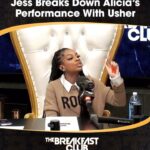 Jess Hilarious Instagram - How the hell they gon do that like we didn’t watch the live show? “Jess With The Mess” on @breakfastclubam #jesshilarious TAG A FRIEND Hair by @_kiramac Makeup by ME Times Square, New York City