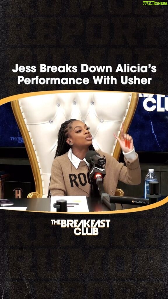 Jess Hilarious Instagram - How the hell they gon do that like we didn’t watch the live show? “Jess With The Mess” on @breakfastclubam #jesshilarious TAG A FRIEND Hair by @_kiramac Makeup by ME Times Square, New York City