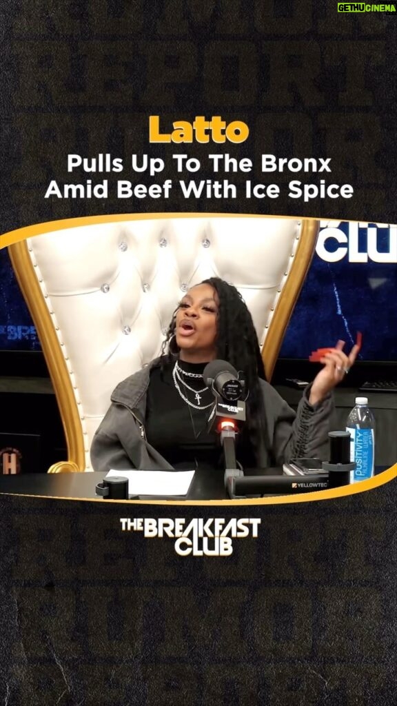Jess Hilarious Instagram - Do you think “Sunday Service” will be a diss record or could Latto be paying homage to all women in rap? Hmm, we’ll see 🤯 “Jess With The Mess” on @breakfastclubam Make up by ME #jesshilarious TAG A FRIEND New York, New York