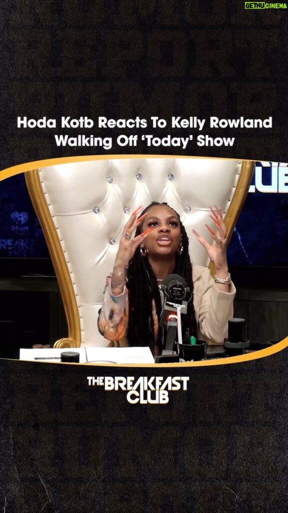 Jess Hilarious Instagram - KELLY IS CLEARLY SOOOO TIRED OF BEING ASKED BEYONCE’S QUESTIONS 🤷🏾‍♀️ you couldn’t tell? Am I right? #jesswiththemess on @breakfastclubam New York, New York