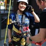 Jess Impiazzi Instagram - Still can’t believe we did this! Feeling super proud of myself! We are nearly at target for our fundraising for @guidedogsuk - for those who don’t know, I’m am an ambassador for the charity as my mum @debbieimpiazzi is blind and having her guide dogs changed her life! She was able to get her independence back and I’ve seen first hand how much these incredible dogs change peoples lives who are suffering from sight loss! If you can sponsor us I’ll put the link on my stories for the next few days! 💖🐾 @skyscraperchallenge @guidedogsuk #londonlandmarksskyscraperchallenge #guidedogs #cheesegrater #london #abseiling #heights #challengeaccepted The Cheesegrater