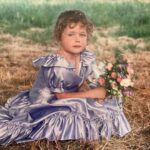 Jess Impiazzi Instagram - Little me! One of the virtues of being very young is that you don’t let the facts get in the way of your imagination! I believe society tells us as adults to push out the imagination and slowly but surely we become grumpier and grumpier! Hold on to the magic of when you were a child! When you could find magic round every corner!! You must remember those feelings when you believed in something magical and how exciting it felt and carry that with you forever! Don’t let anyone stamp out your sparkle ✨ reach for the stars! ⭐️