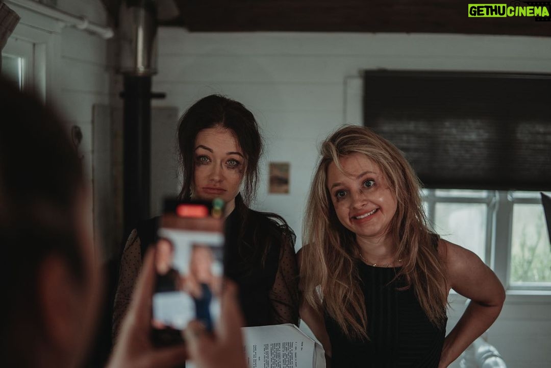 Jess Impiazzi Instagram - It was a rough night π a little behind the scenes snap filming #AllAboutCasey canβt wait for you all to see this series coming to @primevideouk this year π₯ π¬ πΈ: @zandiethorntonfilms Exeter, Devon
