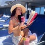 Jess Impiazzi Instagram - My voyage has come to an end! Back to reality today… I can honestly say I had the most wonderful time on the most magical ship! 🌊🛥️ cruising is now going to be my thing!!! Thank you @virginvoyages and @trendingtravel for the most beautiful time I could have ever asked for! 🐬🌊🛥️🪼🐠🧞‍♀️✨🏴‍☠️🦈🛥️ #valientlady Virgin Voyages