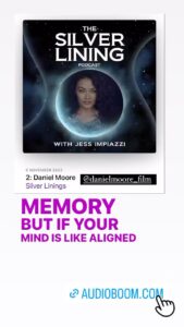 Jess Impiazzi Instagram - Loved this episode of #silverlinings with @danielmoore_film Check out the silver linings podcast (link in my bio) #podcast #mentalhealth #wellbeing #spirituality #yoga #selfcare