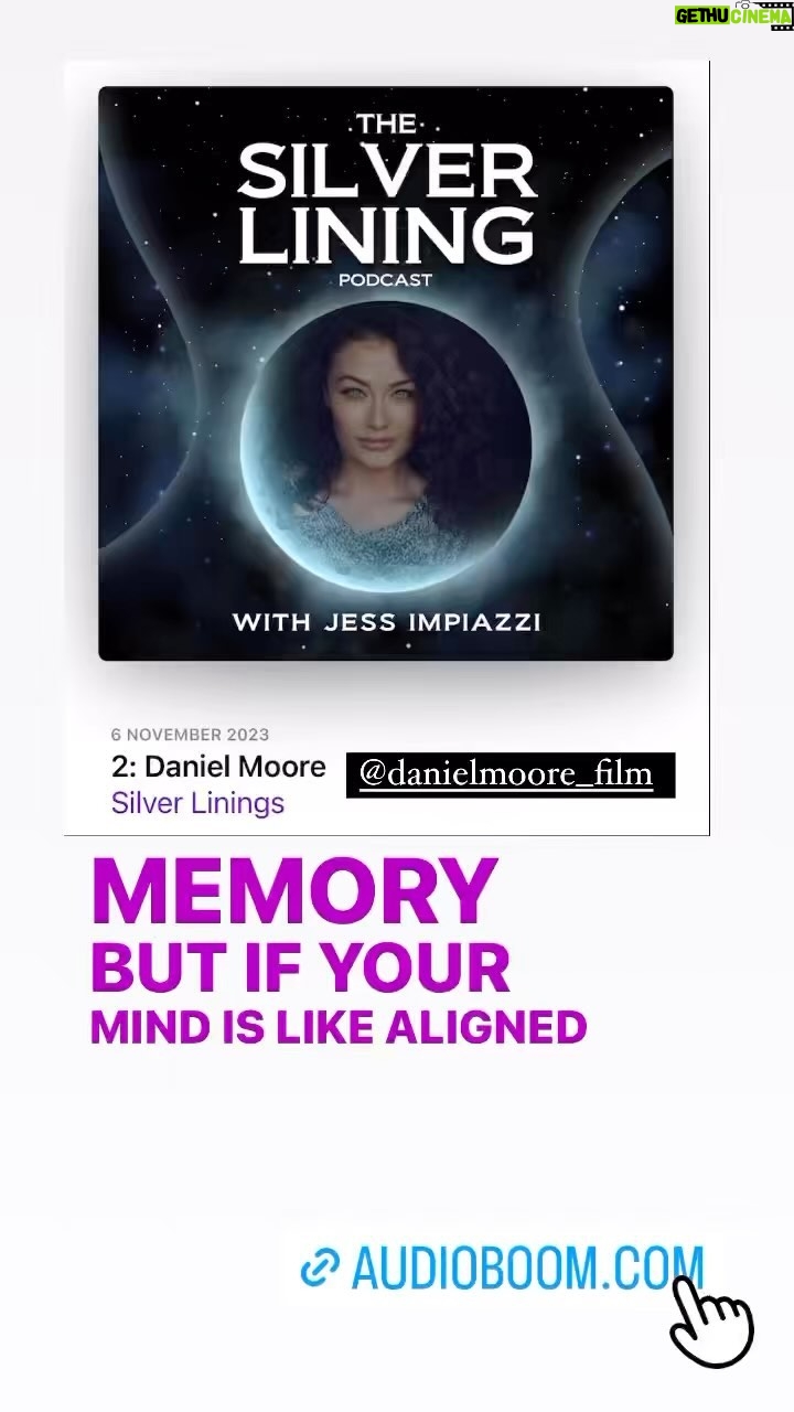 Jess Impiazzi Instagram - Loved this episode of #silverlinings with @danielmoore_film Check out the silver linings podcast (link in my bio) #podcast #mentalhealth #wellbeing #spirituality #yoga #selfcare