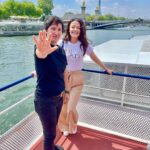 Jess Impiazzi Instagram - Had the most wonderful weekend in #Paris 🇫🇷 for my besties hen party! We sang lots of karaoke, had the most beautiful boat trips and delicious food and I got to see the Eiffel Tower all with the most wonderful ladies 🥰🇫🇷✨ Now it’s time to prepare for the wedding 🥰💒💖👰🏻 @alexvirley 💒👰🏻💖 Paris, France