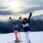Jess Impiazzi Instagram - The last of my ski trip photo dump! It’s been a funny old start to the year personally with a few different things, almost like I’ve been keeping my head just above the water, but one thing I’ve learnt throughout life is the hard times don’t last! So when you’re in the eye of the storm keep powering through! Needed this time out more than I knew! I’m coming back totally refreshed and ready to go! And thank you to my best friends @alexvirley @mrelk91 and A big shout out to @tog24official for kitting me out because otherwise I’d have probably turned up in a pair of joggers and hoped for the best! I also learned that skiing as a beginner is scary as shit but if you go to apres ski have a few to many bevs 🥂 you suddenly turn into Eddie the eagle! (See last video ⛷️⛷️⛷️🤦🏻‍♀️❄️🏔️❄️) La Rosière - Espace San Bernardo