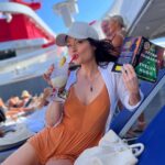 Jess Impiazzi Instagram - And just like that our voyage has come to an end! What an amazing trip on an amazing ship @virginvoyages @trendingtravel thank you for having us! We loved every minute! And saw more of the world ⚓️🦋🧜🏼‍♀️🩵 Athens Piraeus
