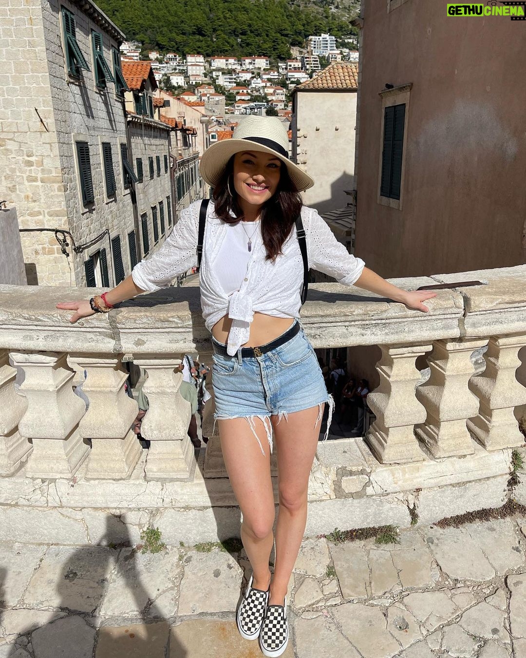 Jess Impiazzi Instagram - Today we docked in Dubrovnik 🇭🇷 and took a taxi down to the old town where we got to have a look around #kingslanding 🐉 (for all the #gameofthrones fans) I love being Dora the explorer 🧜🏼♀️ @virginvoyages @trendingtravel 🩵🐉🧜🏼♀️🧚🏻♀️🦋🇭🇷🌊 Dubrovnik, Croatia