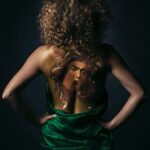 Jess Salgueiro Instagram - Was illuminating learning more of Medusa’s story during this shoot with @tanvirazad02 A mortal woman, she devoted her life to priestess-hood (this included celibacy) in the name of the Goddess Athena. Poseidon fancied Medusa and when she repeatedly rejected him, he sexually assaulted her on the steps of Athena’s temple. Furious, Athena could not punish Poseidon as he was too powerful and punished Medusa by turning her hair to snakes and exiling her to an Island. She was also burdened with an inability to look at men without turning them to stone. Many men/gods/ “heroes” would go on campaigns to this island to kill Medusa. She would protect herself and annihilate these assholes by turning them to stone. That is until Perseus found a way to kill her and he continued to use her severed head (still endowed with the turning to stone power) as a weapon against his enemies. *the real story of injustice and female rage is what got me about this* There are so many things that can be said about this myth. A reflection of how our culture still victim blames is astonishing. Also- I find something fascinating about the power of rage even in death. Even Perseus acknowledged the power and co-opted it and used it as his new weapon. How twisted is that ? 🐍 Somehow Medusa has come to symbolize evil; a monster, a villain. I’m grateful to have been given more context so that for me she can be a symbol of female subjugation as well as female ferocity.