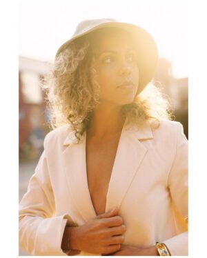 Jess Salgueiro Instagram - Thank you @emmaeliza @gettyimages for such a rad shoot and @everythingisease for having the best taste in the biz and letting me wear your beautiful things. What a dream 💗